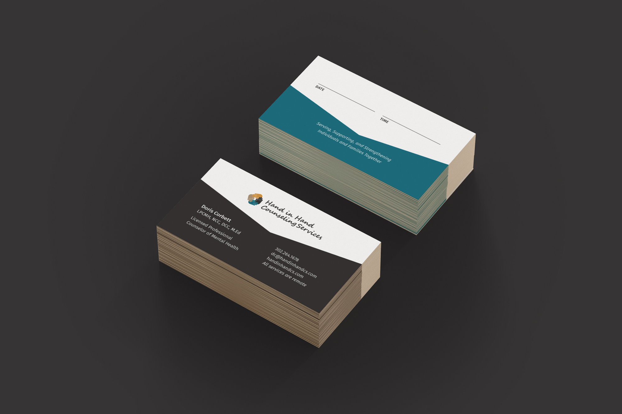 Hand in Hand Business Cards